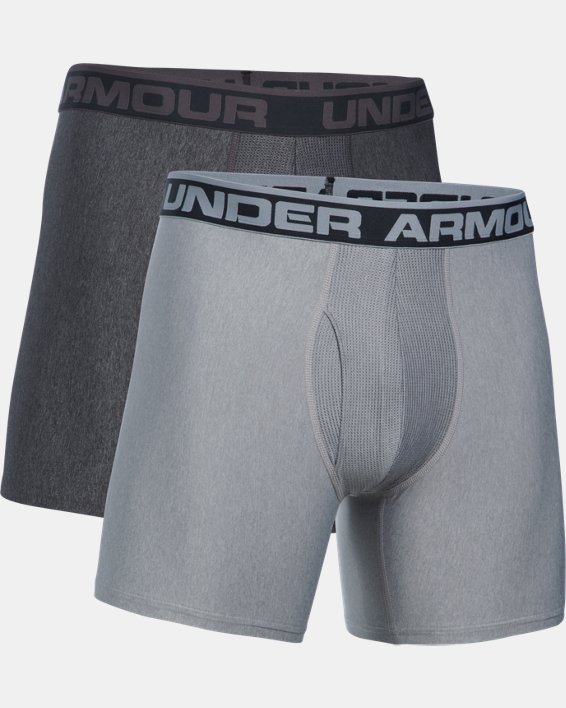 UA Original Series Boxerjock® de 15 cm para Hombre - Paquete de 2, Gray, pdpMainDesktop image number 5